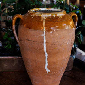 Antique French Terracotta Olive Pot