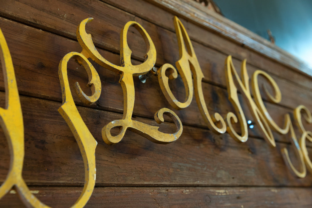 1940's French Boulangerie & Patisserie Shop Sign