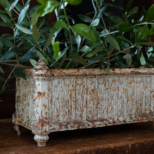 19th Century French Cast Iron Jardinière Planter ~ No 2