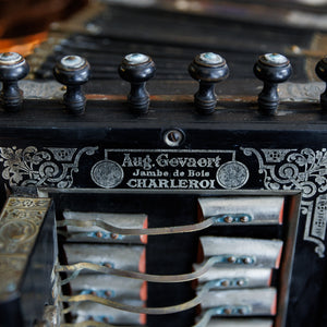 Antique Italian Accordion ~ Aug Gevaert Charleroi
