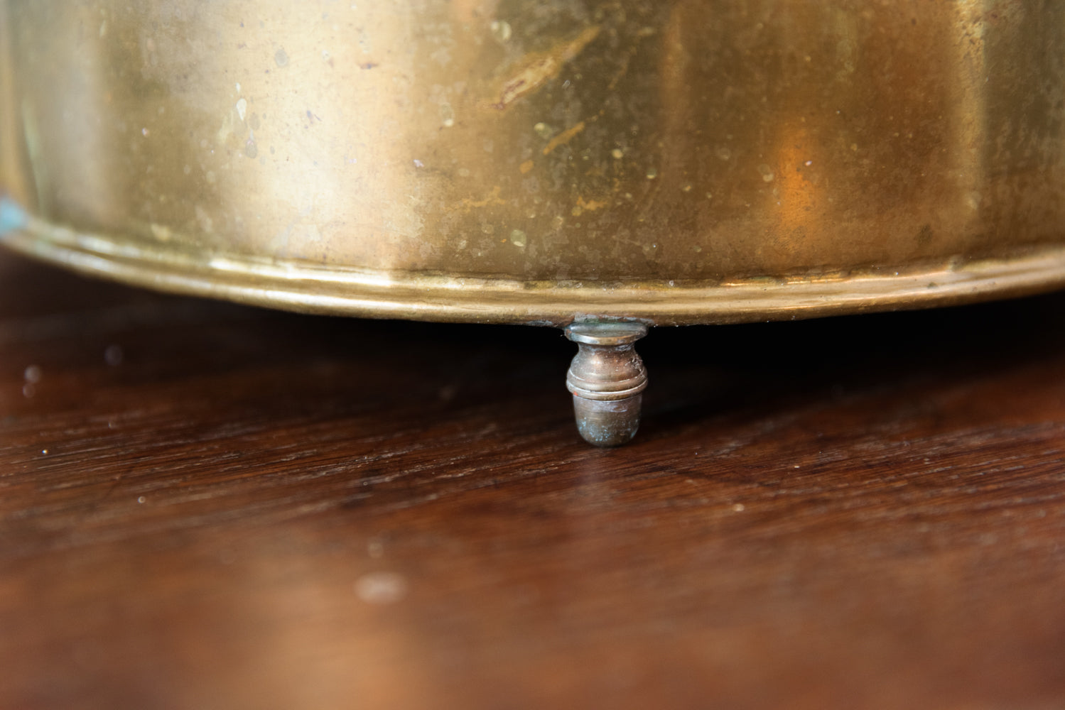 Vintage French Brass Birdcage