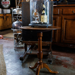 French Oak & Cherrywood Gueridon/Side Table
