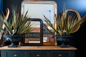 Large 19th Century French Cast Iron Urns