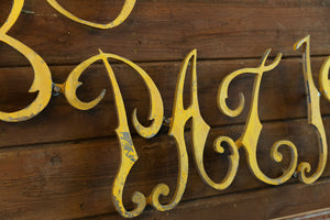 1940's French Boulangerie & Patisserie Shop Sign