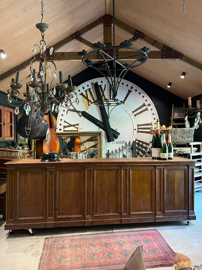 Fabulous Large ~ 1930's French Bistro/Cafe Counter