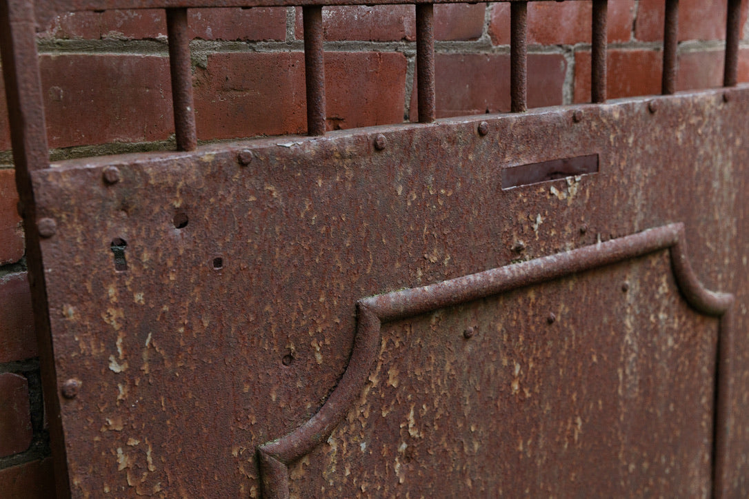 Beautiful French 19th Century Cast Iron Gate