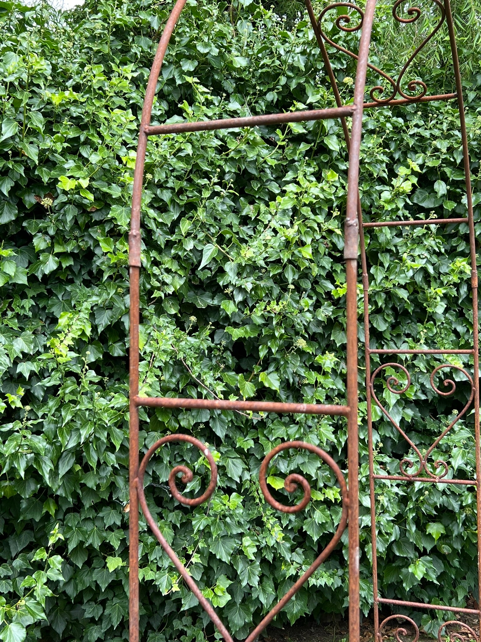 Vintage Garden Arch ~ Rust Patina