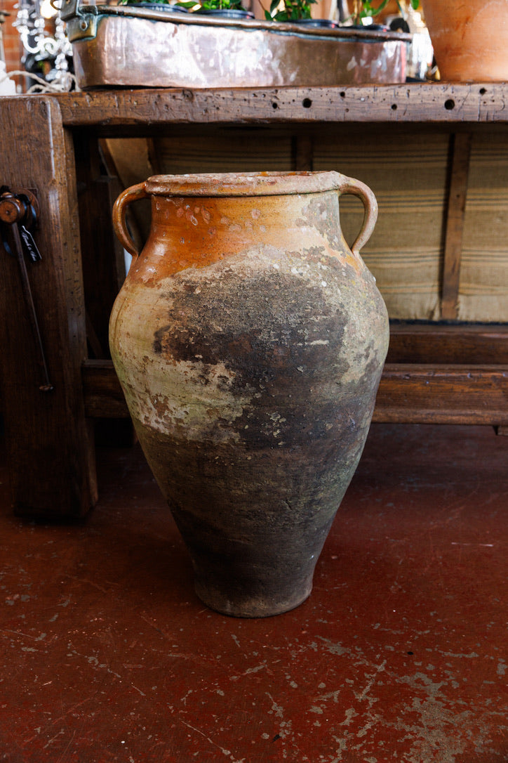 19th Century French Olive Pot ~ Provence