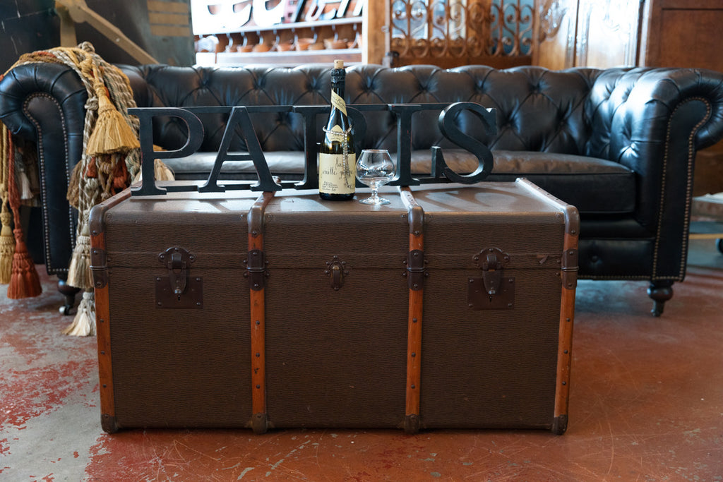 Vintage French Trunk ~ No 1