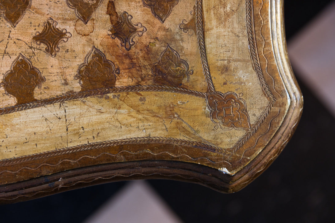 French Florentine Salon Table