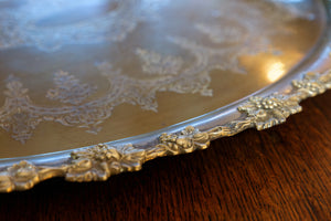 Beautiful Original French Napoleon III Tray ~ Bronze