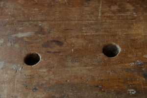 1930's French Workbench/Console ~ Natural