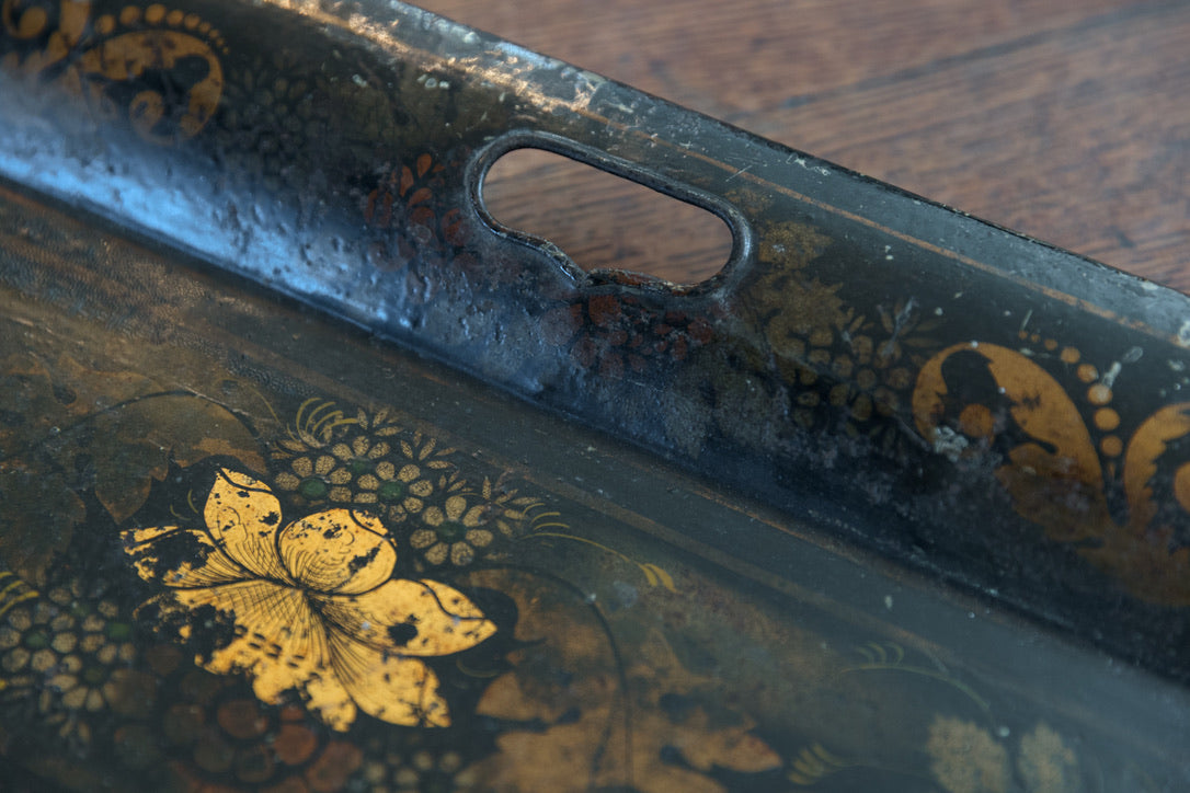 Gorgeous Large French Napoleon III Tray