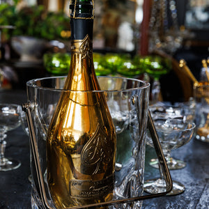 French 'Daum Crystal" Champagne Bucket