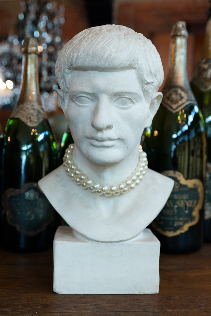 French Vintage Plaster ~ Nero Claudius Caesar