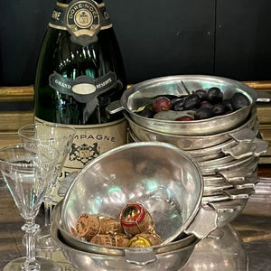 Antique Restaurant Silver Plated Wiskemann Bowls