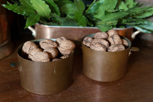 Baby Vintage French Restaurant Kitchen Coppers