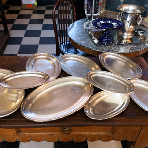 19th Century French Hotel Platters