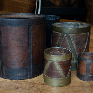 Original Antique French Grain Measures