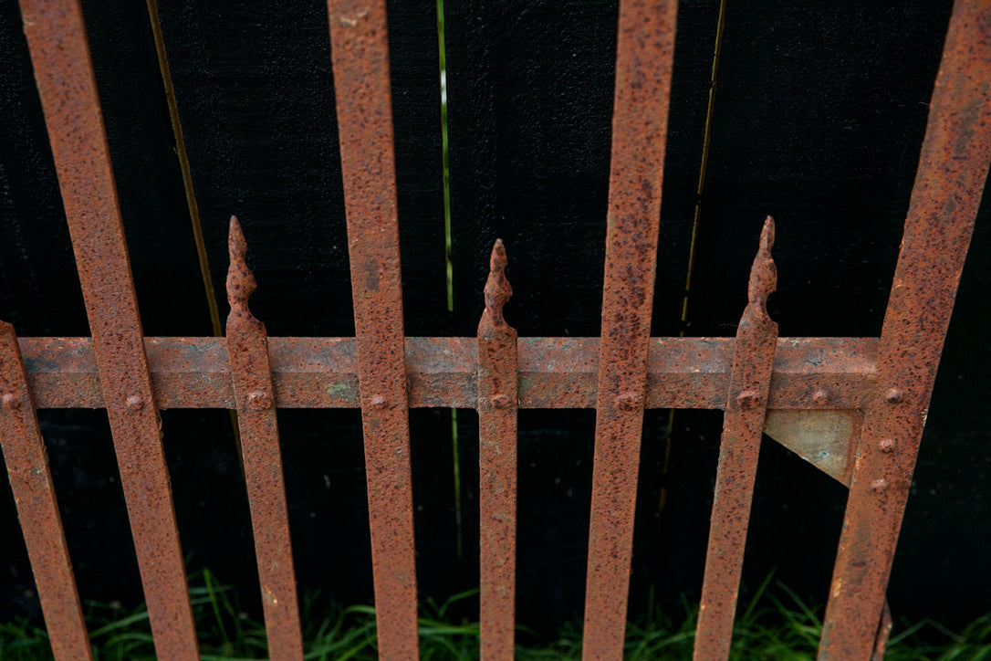 Vintage French Farmhouse Gate ~ Rust Patina