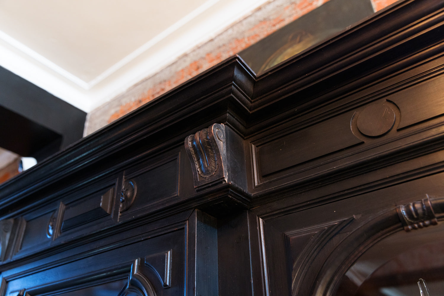Gorgeous Original French Napoleon III Cabinet