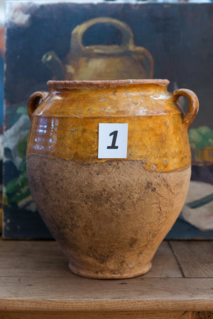 Antique French Confit Pot ~ No 1
