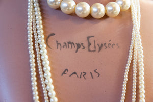 1940's French Boutique Display Bust