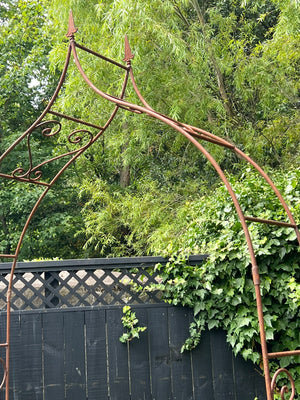 Vintage Garden Arch ~ Rust Patina