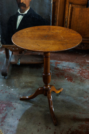 French Oak & Cherrywood Gueridon/Side Table