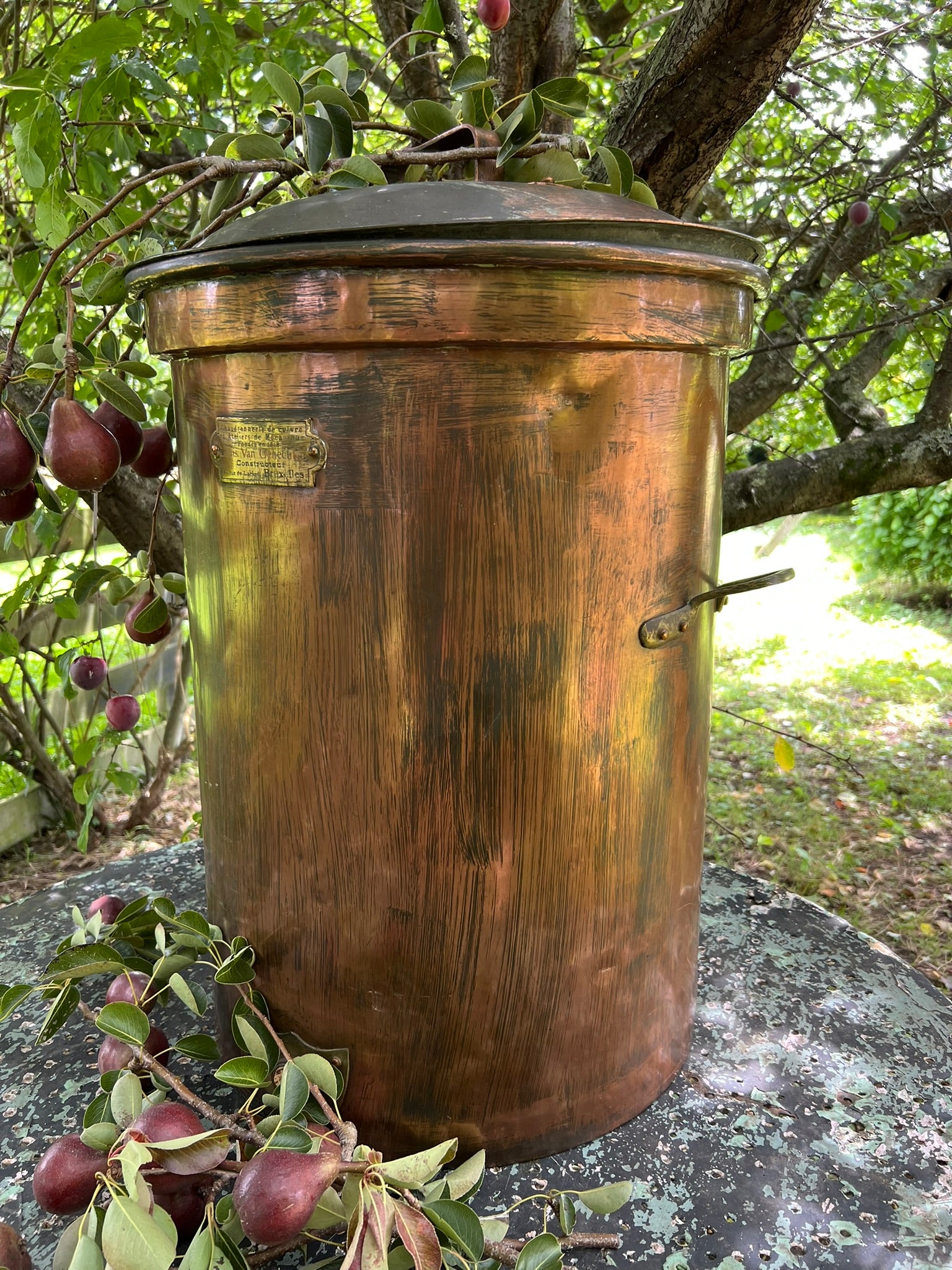 Antique Belgian Copper Boiler