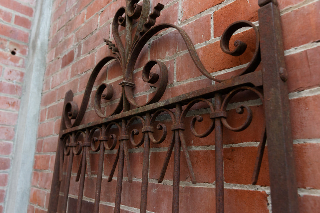 Beautiful French 19th Century Cast Iron Gate