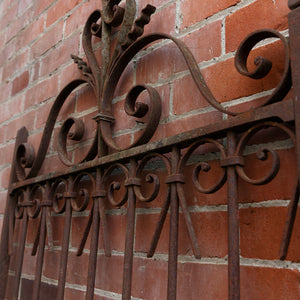 Beautiful French 19th Century Cast Iron Gate