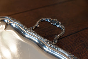 Vintage Belgian Wiskemann Silver Plated Tray