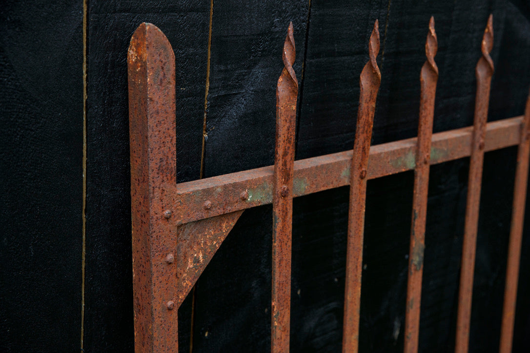 Vintage French Farmhouse Gate ~ Rust Patina