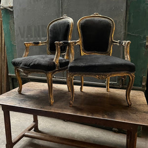 19th Century French Chairs ~ Patina Perfection