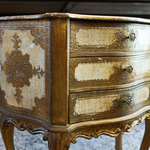 Beautiful Vintage Italian Florentine Chest Of Drawers