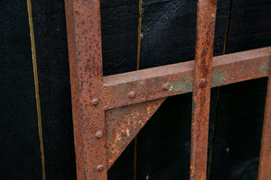 Vintage French Farmhouse Gate ~ Rust Patina