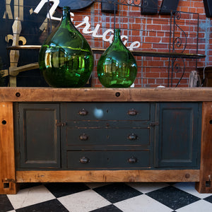 1930's French Workbench Console