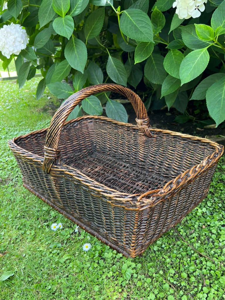 Vintage French Market Basket ~ No C