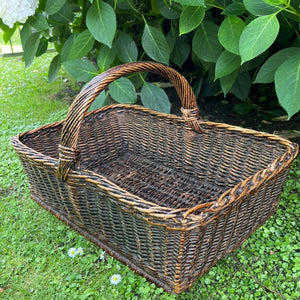 Vintage French Market Basket ~ No C