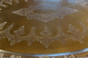 Beautiful Original French Napoleon III Tray ~ Bronze