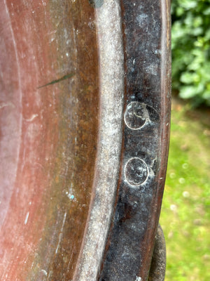 Vintage XL French Copper Cauldron