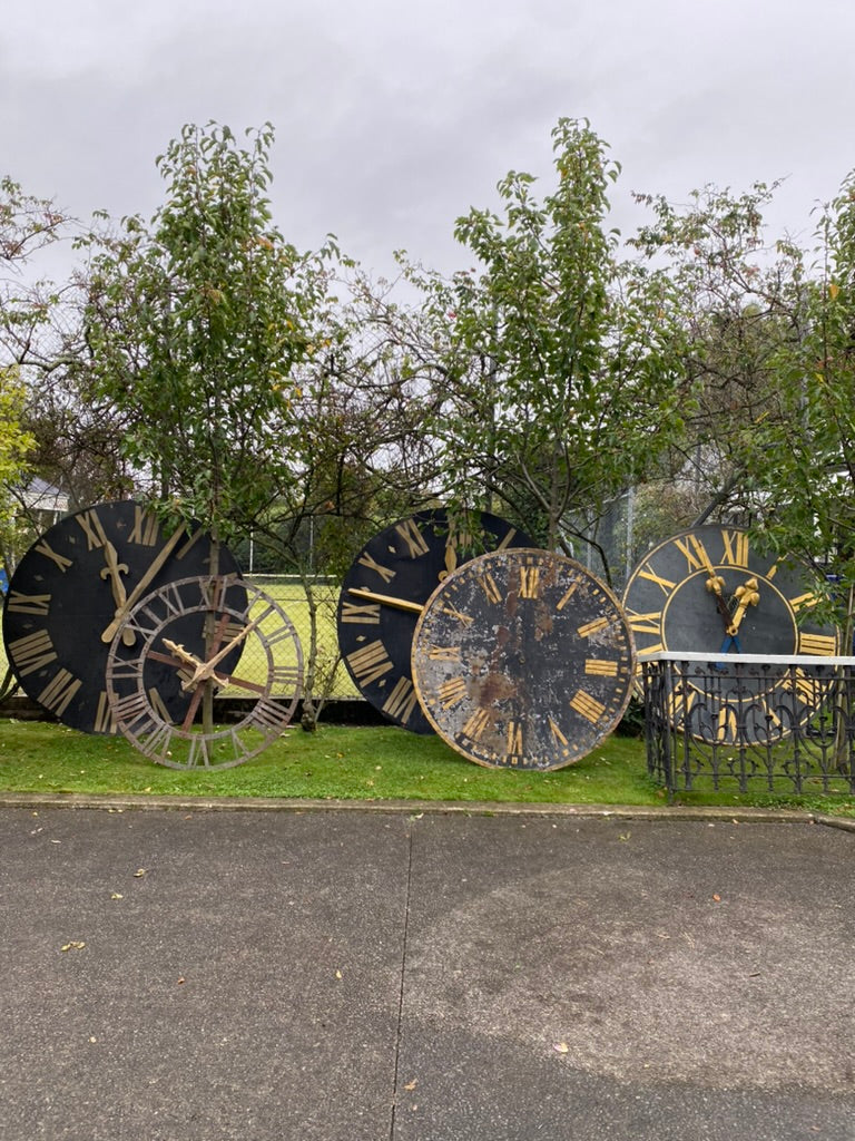 Fantastic 19th Century French Industrial Clock Tower Faces