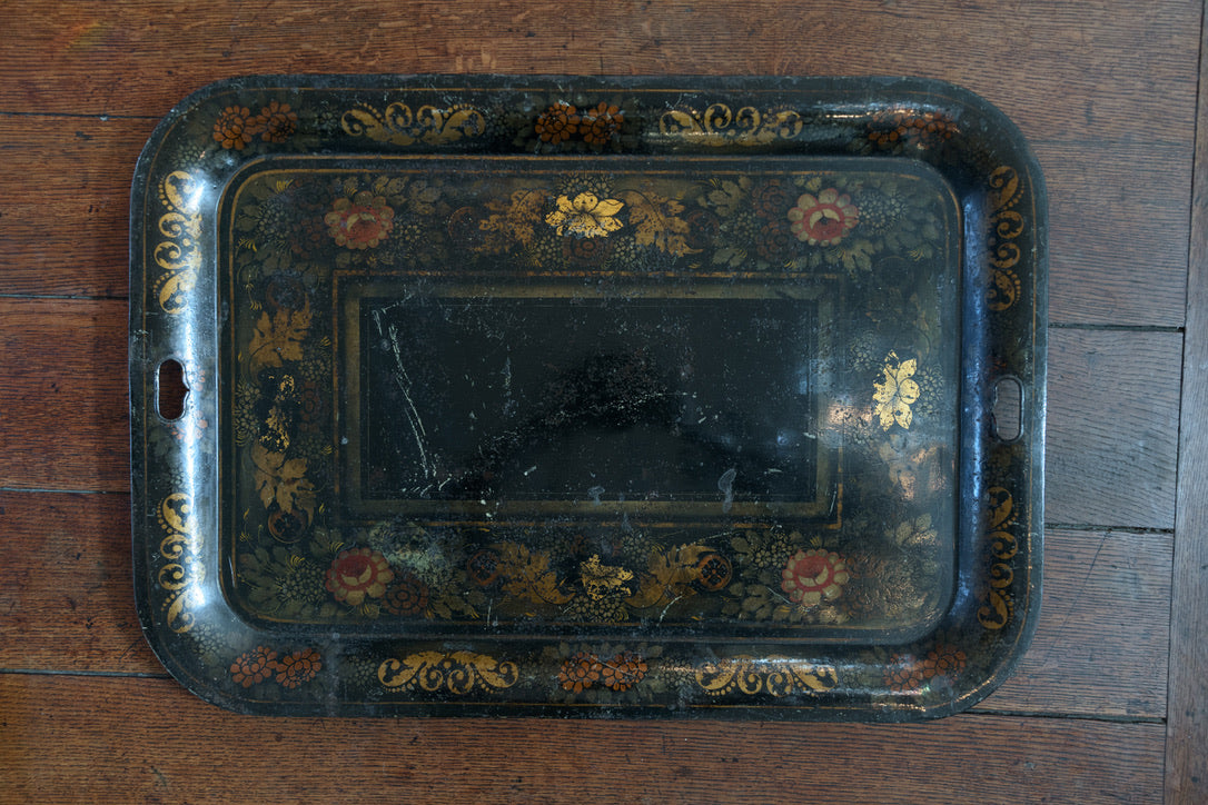 Gorgeous Large French Napoleon III Tray