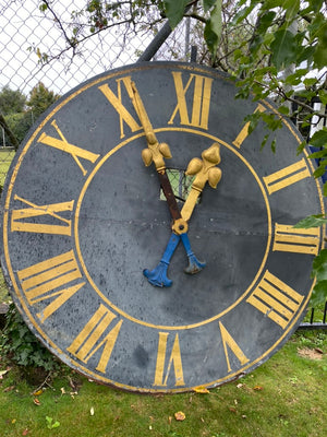 Fantastic 19th Century French Industrial Clock Tower Faces