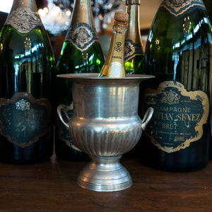 Vintage French Silver Plated Medici Champagne Bucket