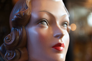1940's French Boutique Display Bust