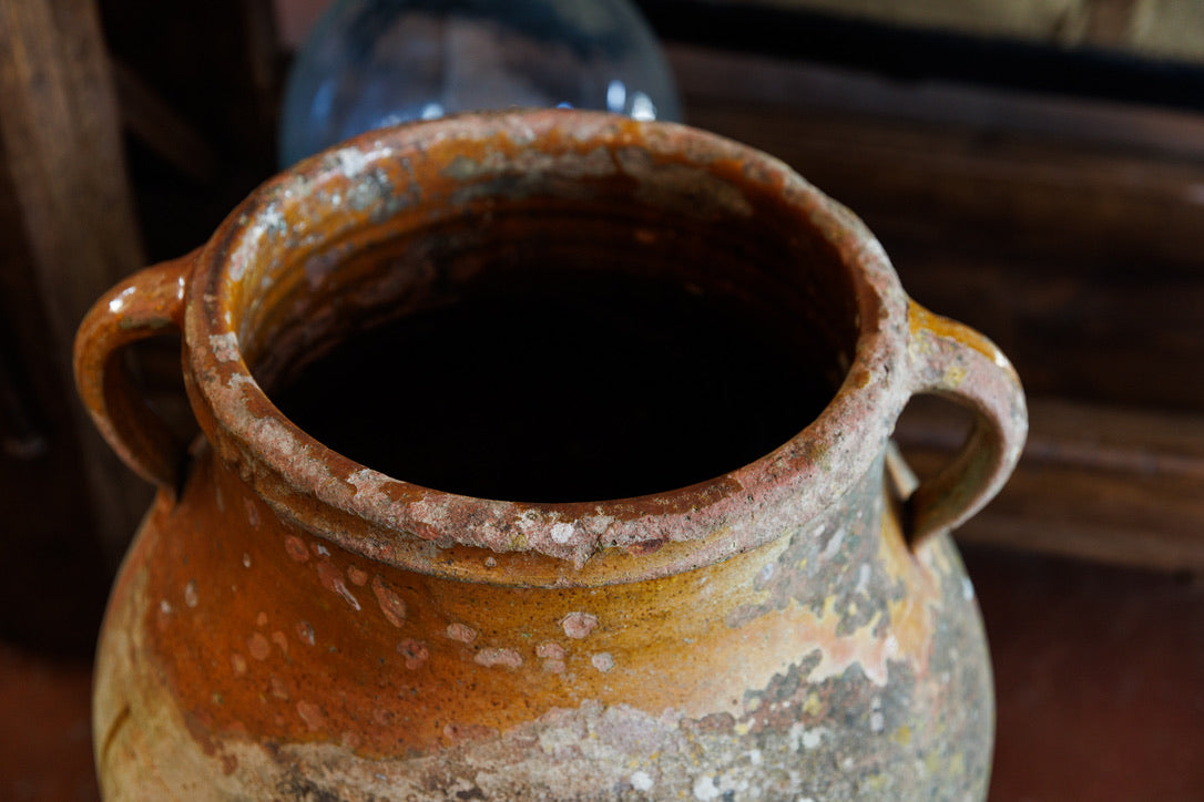 19th Century French Olive Pot ~ Provence