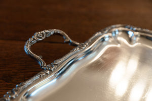 Vintage Belgian Wiskemann Silver Plated Tray