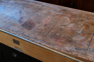 Vintage French Industrial Butchers Block